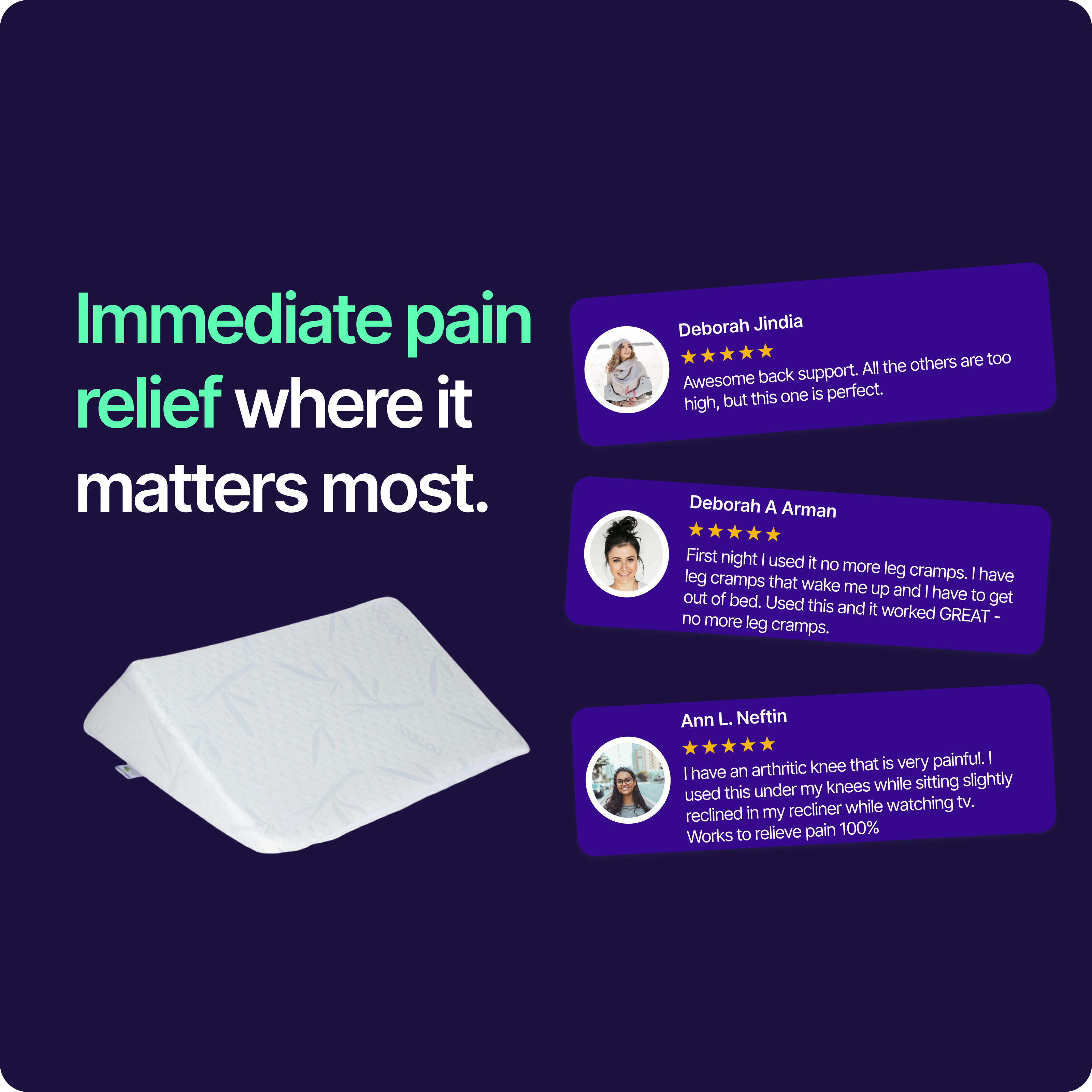 The Angle - Guaranteed to Help Reduce Back Pain