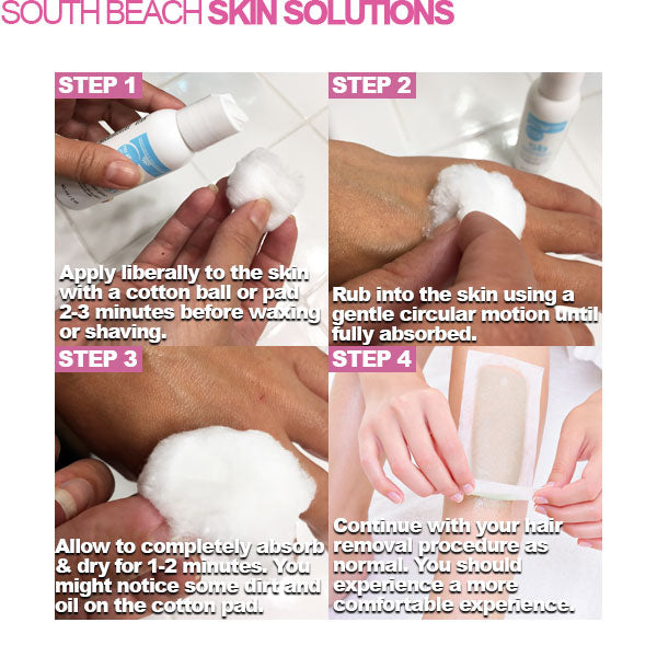 SB "No Scream" Before Wax Skin Prep Solution