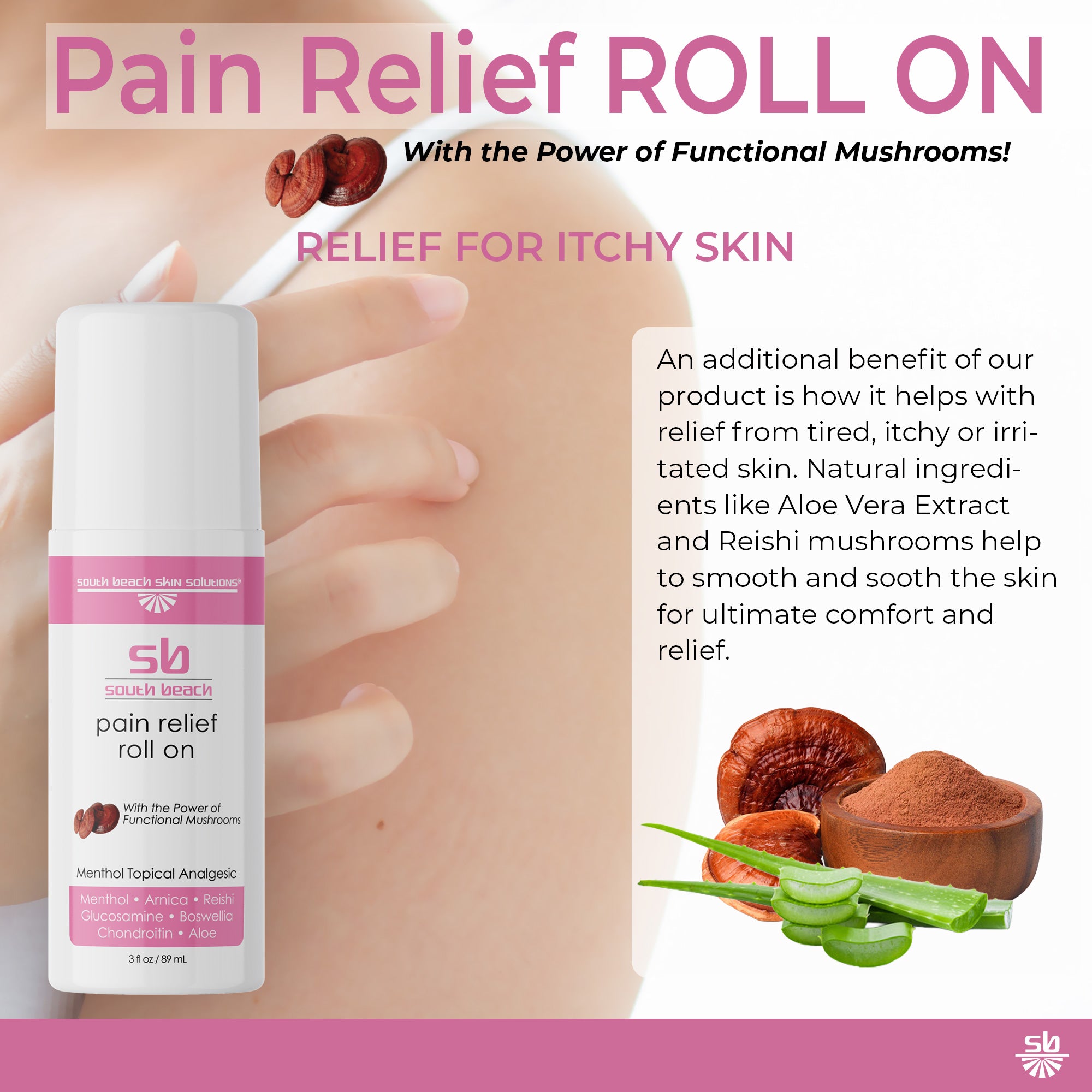 South Beach Pain Relief Roll On