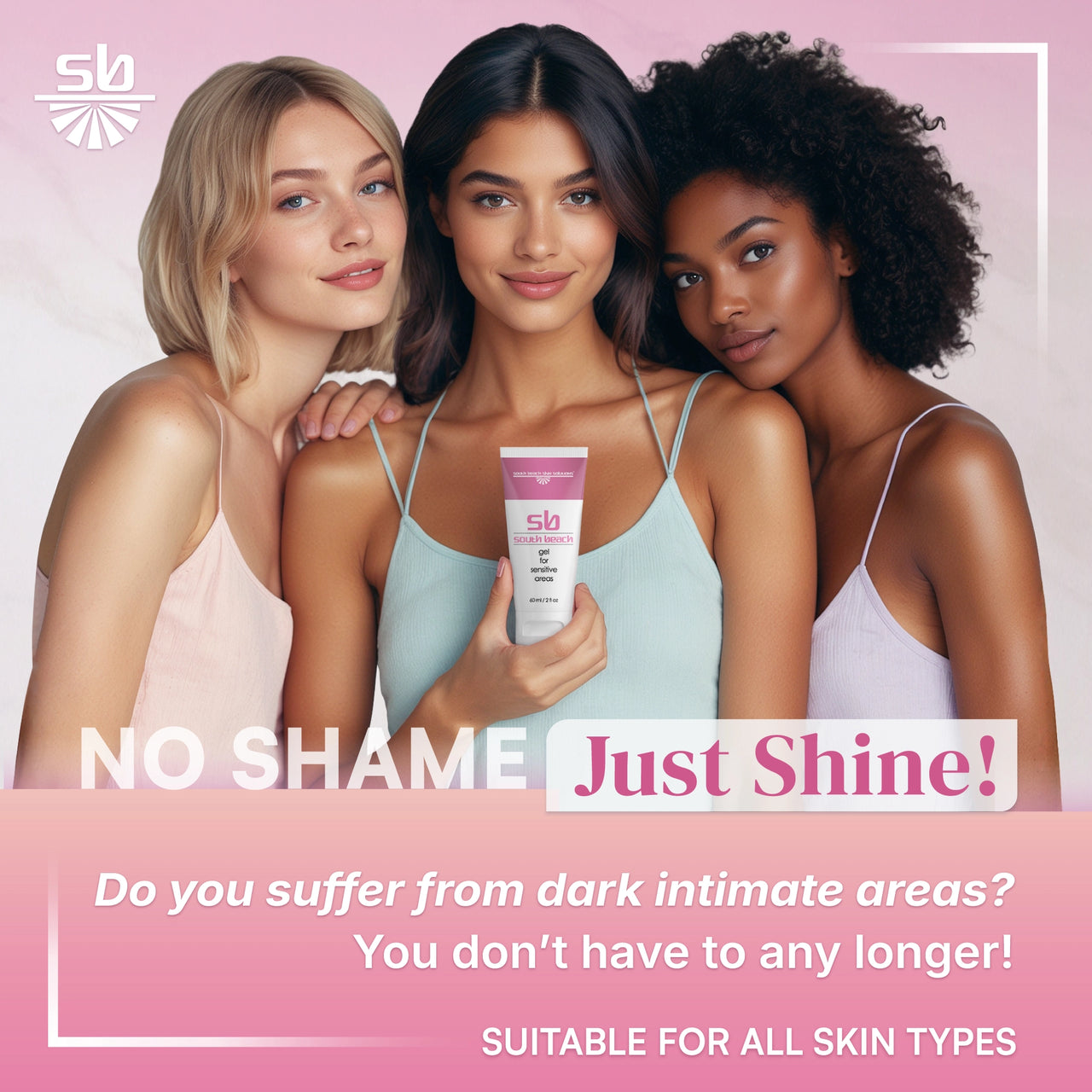 SB Skin Brightening Gel for Sensitive Areas