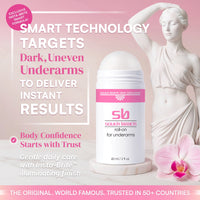 SB Skin Brightening Roll-on for Underarms w/ Natural Deodorant