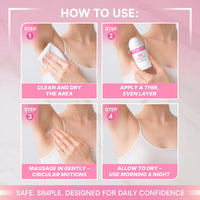 SB Skin Brightening Roll-on for Underarms w/ Natural Deodorant