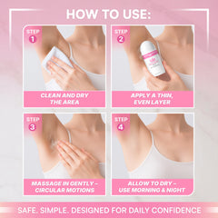 SB Skin Brightening Roll-on for Underarms w/ Natural Deodorant