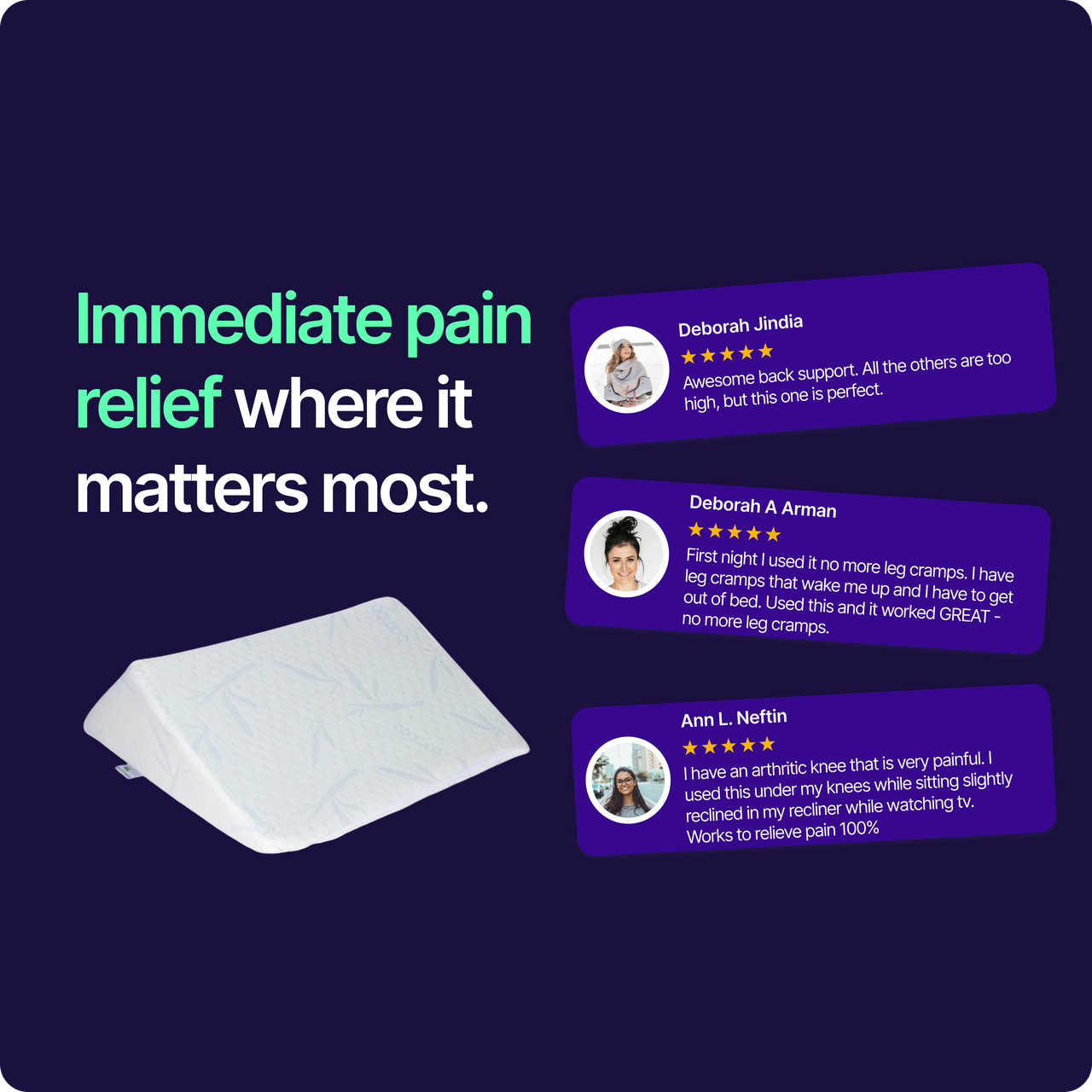 The Angle - Guaranteed to Help Reduce Back Pain